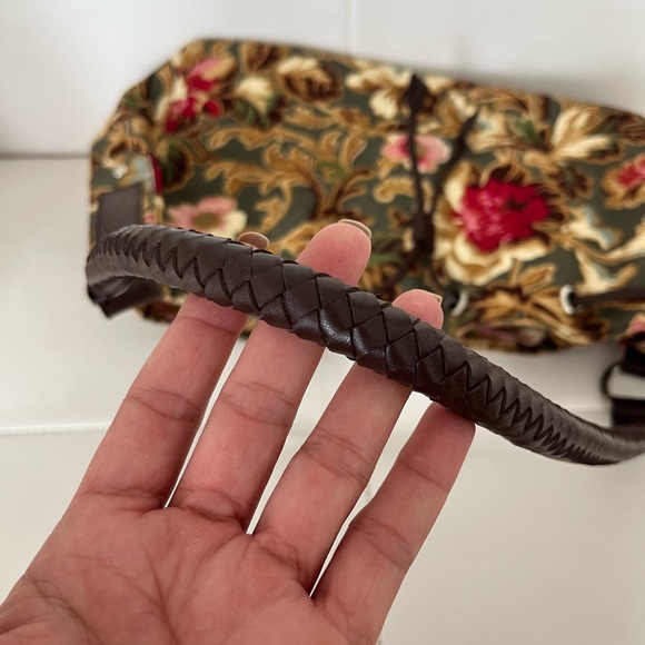 Longaberger shoulder bag bucket drawstring bag - Picture 6 of 12